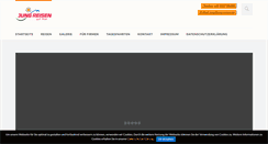 Desktop Screenshot of jung-reisen.de
